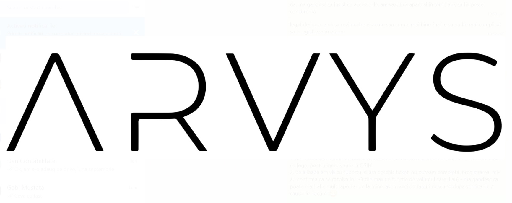 ARVYS BRANDS SRL